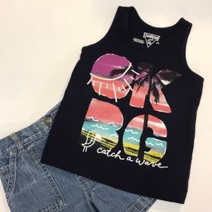 OshKosh Toddler Navy “Catch A Wave” Tank